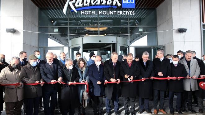 RADİSSON BLU ERCİYES OTEL HİZMETE AÇILDI