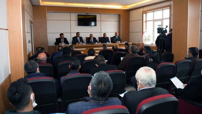 BAŞKAN BÜYÜKKILIÇ MUHTARLAR TOPLANTISINA SARIOĞLAN İLE DEVAM ETTİ