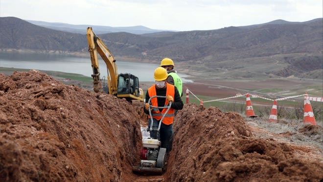 KASKİ FELAHİYE YATIRIMLARINA DEVAM EDİYOR