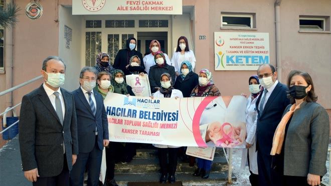 HACILARLI KADINLAR’A KANSER TARAMASI