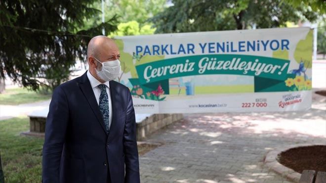 KOCASİNAN YEŞİL ALANLARI İLE REKOR KIRIYOR