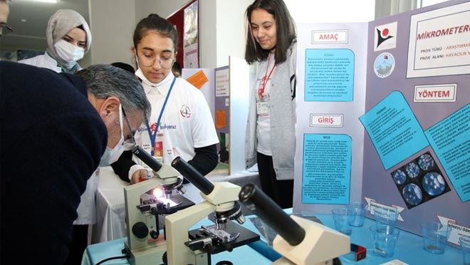 TÜBİTAK BİLİM FUARI’NA BÜYÜK İLGİ