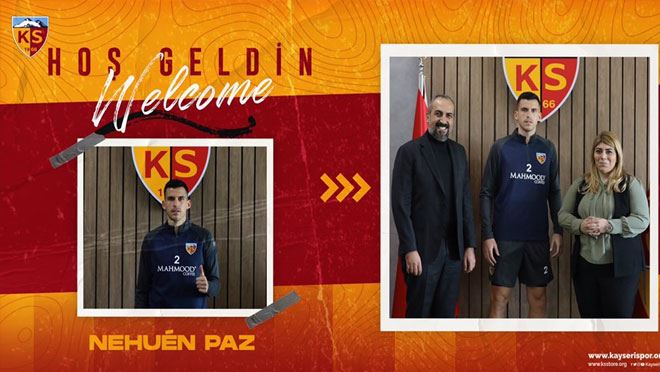 KAYSERİSPOR YENİ STOPERİNE İMZA ATTIRDI