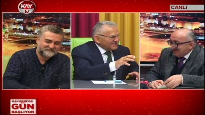 BÜYÜKŞEHİR BELEDİYE BAŞKANI’NDAN CANLI YAYIN BASKINI