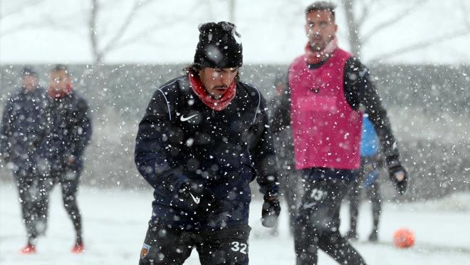 KAYSERİSPOR, SİVASSPOR’A HAZIRLANIYOR