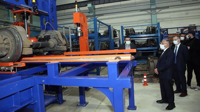 ULAŞIM A.Ş.’DEN YÜZDE YÜZ YERLİ ÜRETİM: ‘BOJİ PRES’