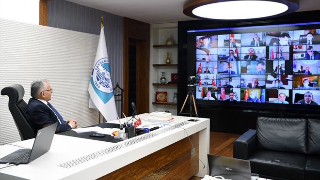 BAŞKAN BÜYÜKKILIÇ, İL PANDEMİ KURULU TOPLANTISI’NA KATILDI