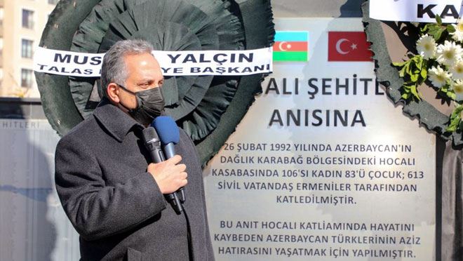 HOCALI ŞEHİTLERİ TALAS’TA ANILDI