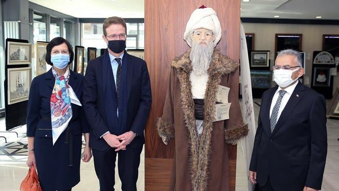 AB TÜRKİYE DELEGASYONU BAŞKANI MEYER-LANDRUT KAYSERİ ZİYARETİ