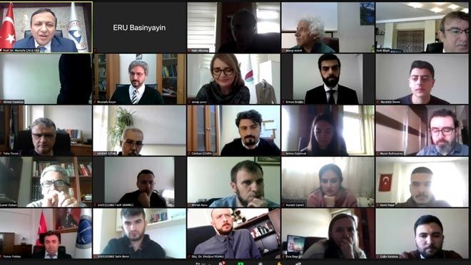 ERÜ’DE “UZAKTAN EĞİTİM SÜRECİNDE ETKİN İLETİŞİM” KONULU