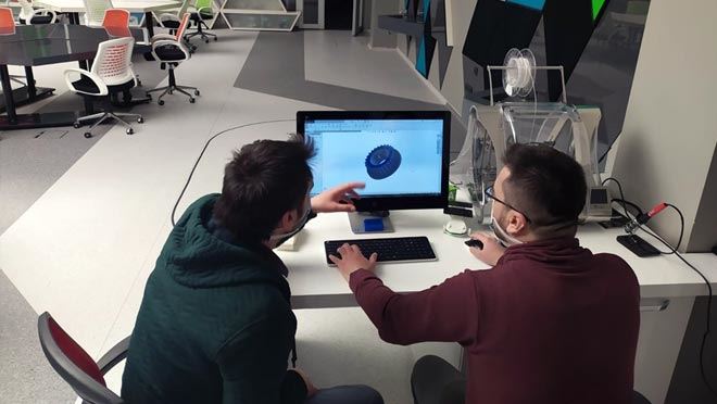 KAYSERİ BİLİM MERKEZİ 175 TL OLAN MEKANİK PARÇAYI 1.15 TL’YE ÜRETTİ