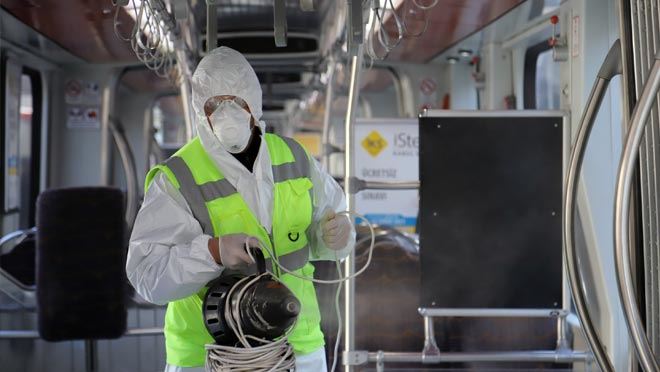 DEZENFEKTE İŞLEMLERİ YOĞUNLAŞTIRILDI