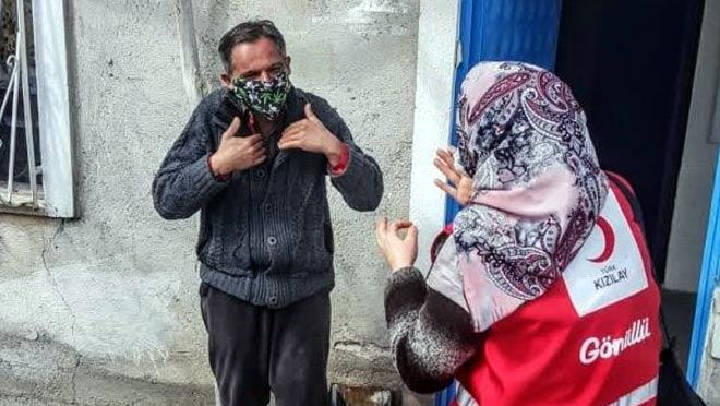 TÜRK KIZILAYI SESSİZLİĞİN SESİ OLDU