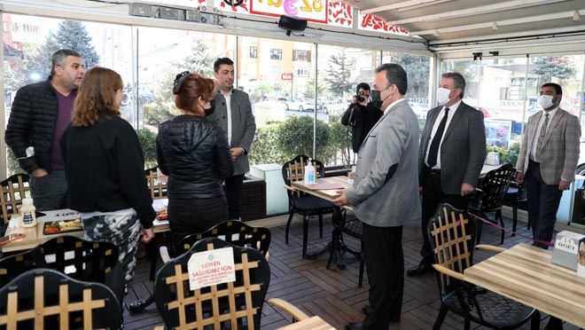 PALANCIOĞLU VE KARACAN ALIŞVERİŞ MERKEZİ VE KAFELERİ ZİYARET ETTİ