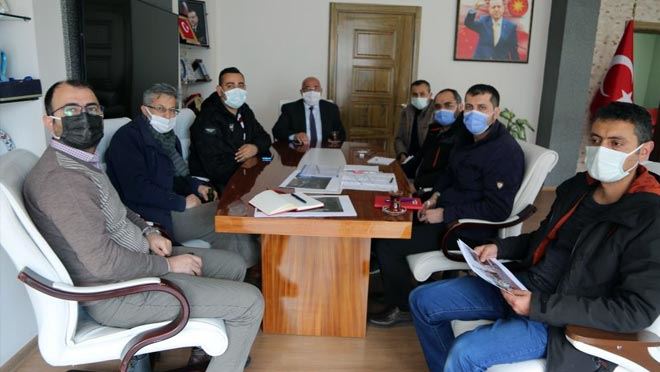 DEVELİ’DE ÇALIŞMALAR ÖNCESİ KURUMLARLA İSTİŞARE EDİLDİ