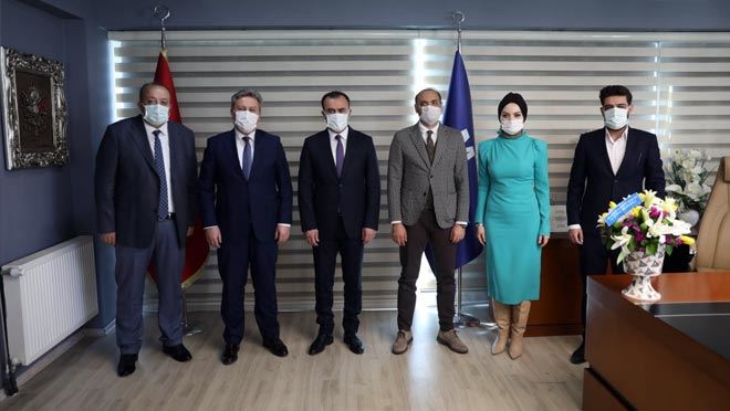 BAŞKAN PALANCIOĞLU KSMMMO’NI ZİYARET ETTİ