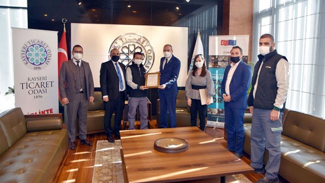 BOYTEKS A.Ş. ÇALIŞANLARINA MESLEKİ YETERLİLİK BELGELERİ VERİLDİ