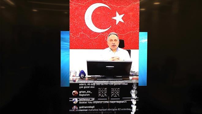 BAŞKAN YALÇIN, YİNE TAKİPÇİLERİNİN KARŞISINDAYDI