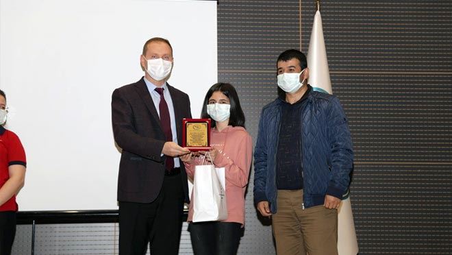 ‘SUYUN DEĞERİ’ YARIŞMASINDA DERECEYE GİRENLERE ÖDÜLLERİ VERİLDİ