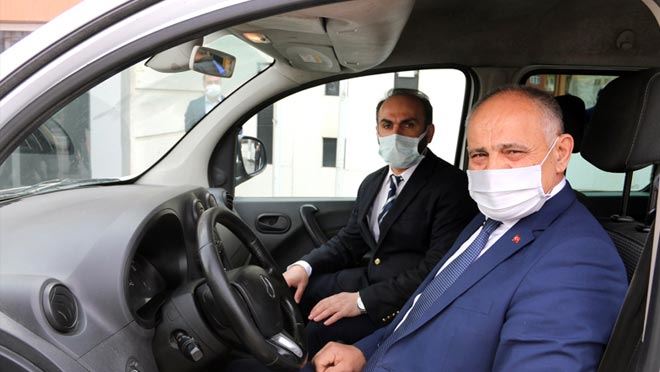 YAHYALI İLÇE SAĞLIK MÜDÜRLÜĞÜ’NE HİBE ARAÇ