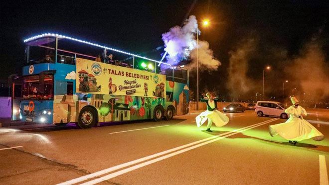 RAMAZAN OTOBÜSÜ BU YIL DA TALASLILARLA BULUŞUYOR