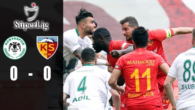 KONYA’DA DA KAZANAMADIK