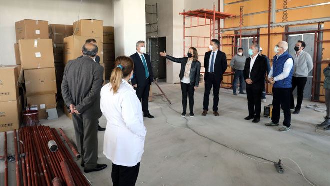 ÇOCUK KANSER VE KEMİK İLİĞİ NAKLİ HASTANESİ’NE ZİYARET