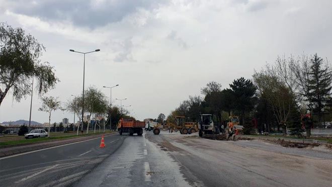 TALAS BULVARI’NA 1 ŞERİT YOL DAHA