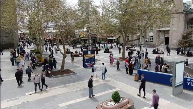 KAYSERİ’DE TAM KAPANMA ÖNCESİ YOĞUNLUK