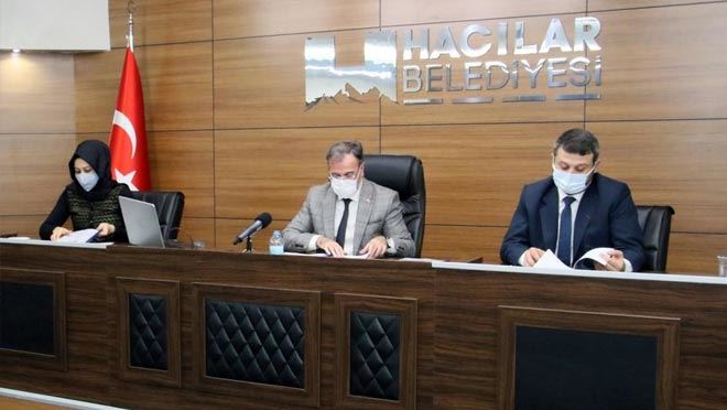 HACILAR BELEDİYESİ NİSAN AYI MECLİS TOPLANTISI YAPILDI