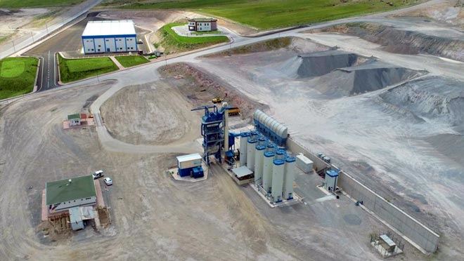 KOCASİNAN ASFALT PLENTİ İLE DİKKAT ÇEKİYOR