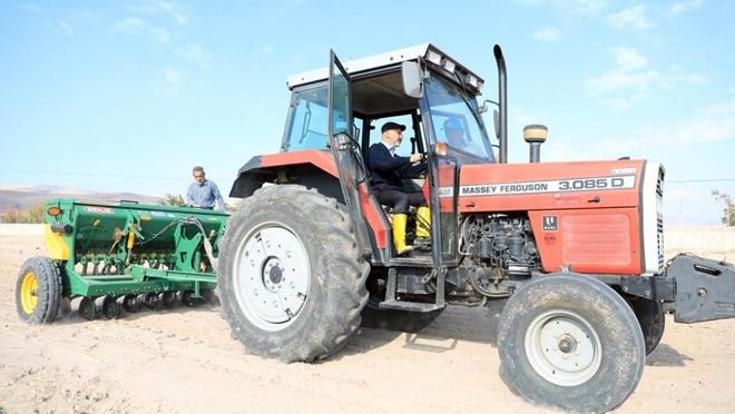 KOCASİNAN’DA TARIMA DESTEK DEVAM EDİYOR