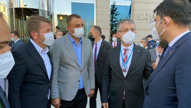 ÇOPUROĞLU GENİŞLETİLMİŞ İL BAŞKANLARI TOPLANTISINA KATILDI