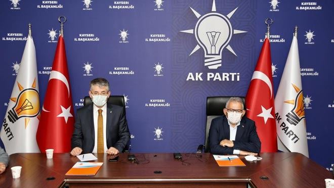 AK PARTİ İL BAŞKANLIĞI’NDA