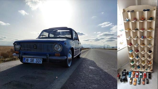 KLASİK OTOMOBİL TUTKUSUNU GERÇEĞİNE BİNEREK SÜRDÜRÜYOR