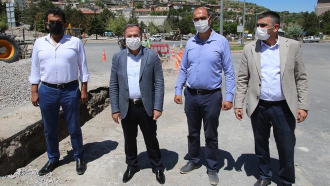 BAŞKAN ÖZDOĞAN ÖRENDERE KANALI’NDA İNCELEMEDE BULUNDU