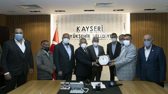 BAŞKAN BÜYÜKKILIÇ ZİRAAT ODASI BAŞKANLARINI AĞIRLADI