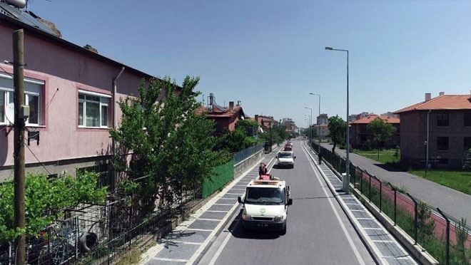 KOCASİNAN BELEDİYESİ TÜM AÇIK ALANLARI İLAÇLIYOR