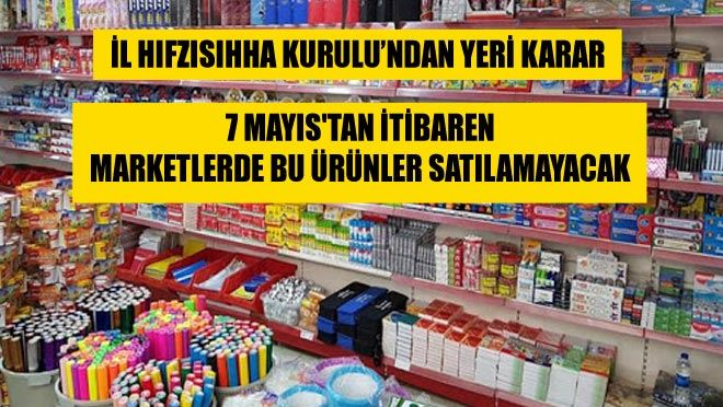 İL HIFZISIHHA KURULU’NDAN YERİ KARAR