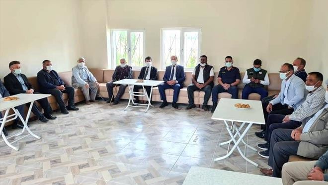 KAYMAKAM CEBECİ VE BAŞKAN ŞAHİN EKİNLİ MAHALLESİ