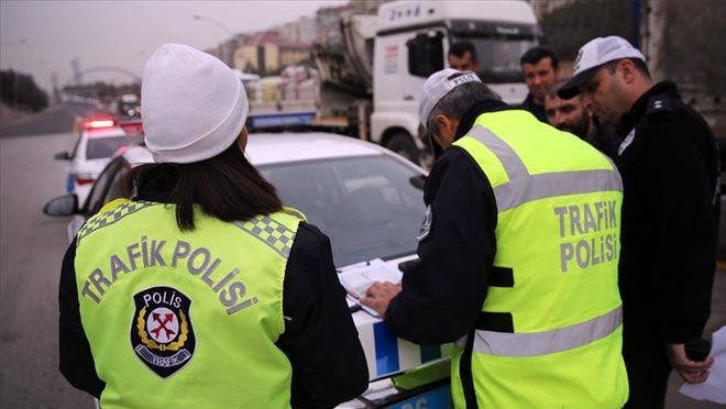 10 BİN 54 ARACA CEZAİ İŞLEM UYGULANDI