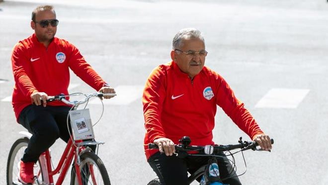 KAYSERİLİLERİN BİSİKLET KULLANMA ALIŞKANLIĞI 15 KM