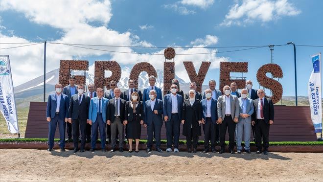 BAŞKANLAR KADİM KENT KAYSERİ’YE HAYRAN KALDI