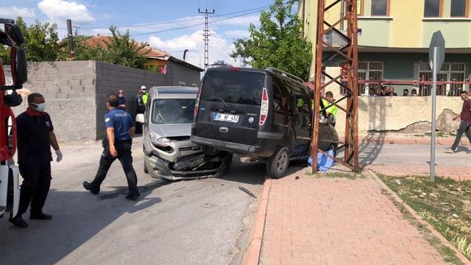 KAZADA YÜREK YAKAN ÖLÜM