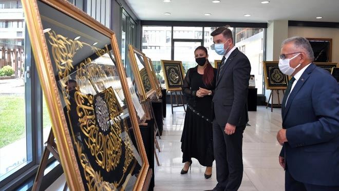 BAŞKAN BÜYÜKKILIÇ BOSNA – HERSEK BÜYÜKELÇİSİ ALAGİÇ’İ AĞIRLADI