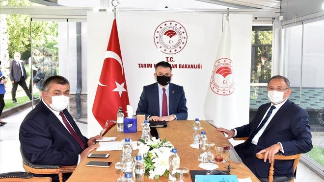 ÖZHASEKİ, BAKANLAR İLE KAYSERİ’Yİ GÖRÜŞTÜ