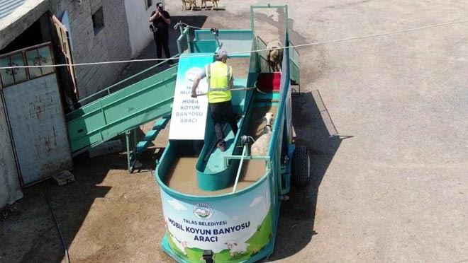 KOYUNLARI RAHATLATAN MOBİL ARAÇ 