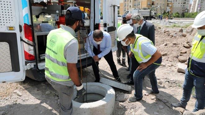 KASKİ ALTYAPI HATLARINI KONTROL ALTINDA TUTUYOR