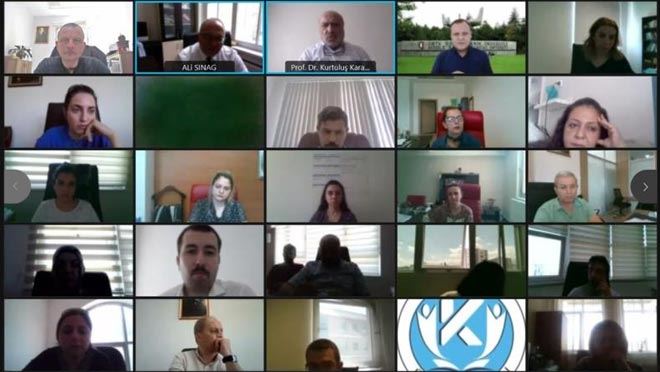 KAYÜ ‘DIŞ DEĞERLENDİRME SÜRECİ BİLGİLENDİRME TOPLANTISI’ YAPILDI