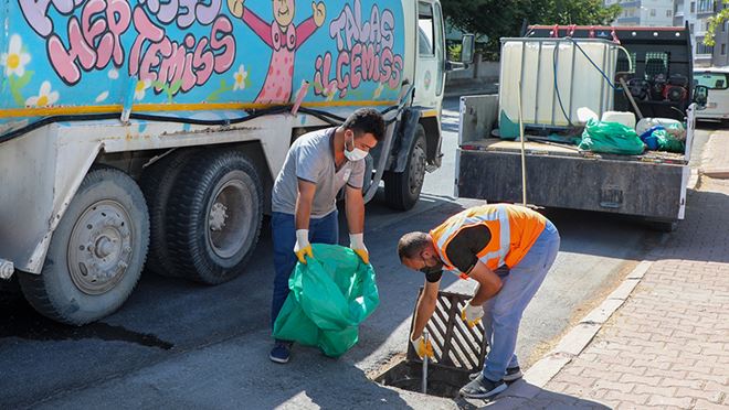 YAĞIŞLARDAN ÖNCE MAZGAL TEMİZLİĞİ   